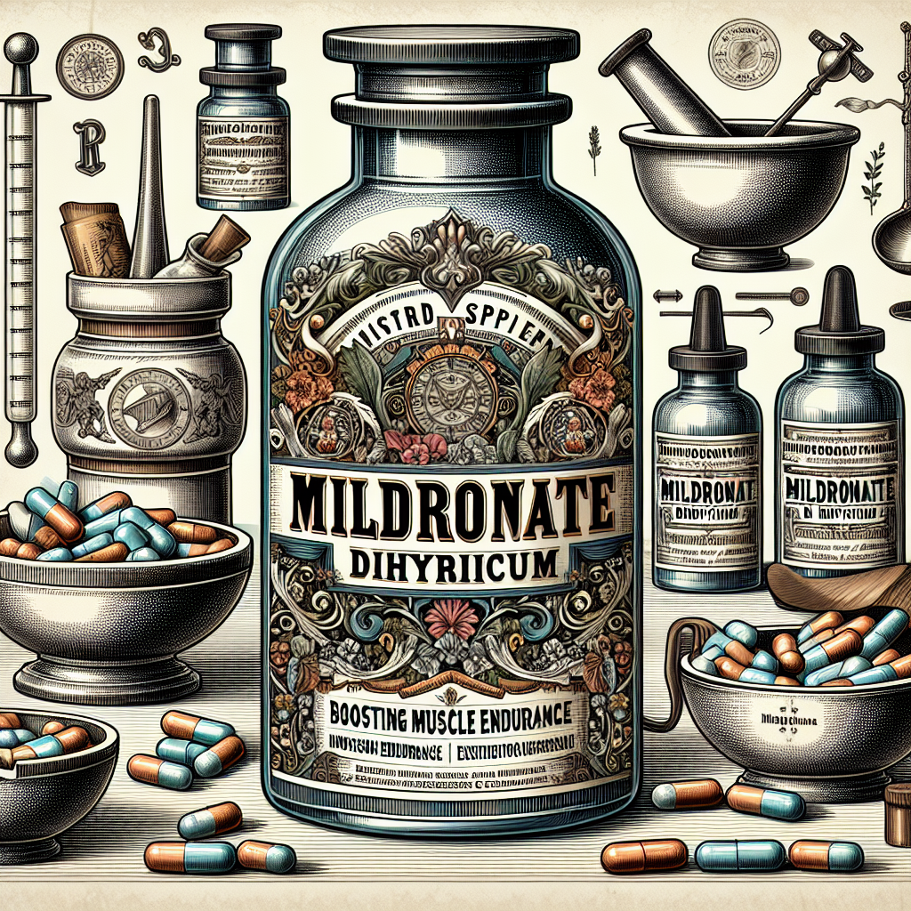 Mildronate Dihydricum: un integratore per aumentare la resistenza muscolare