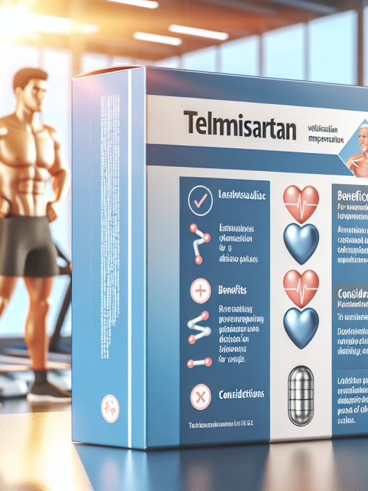 Telmisartan: benefici e controindicazioni nello sport