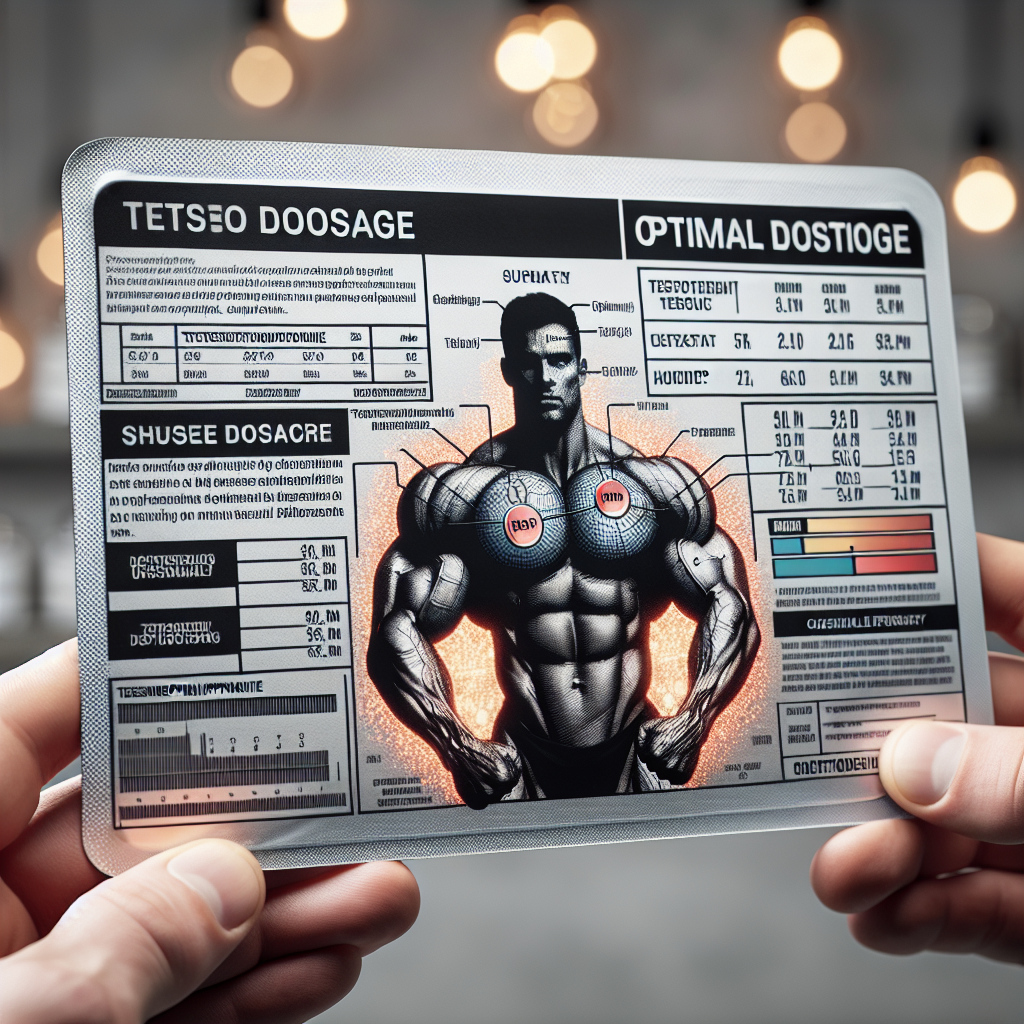 Testosterone fenilpropionato: dosaggio ottimale per massimizzare le performance fisiche