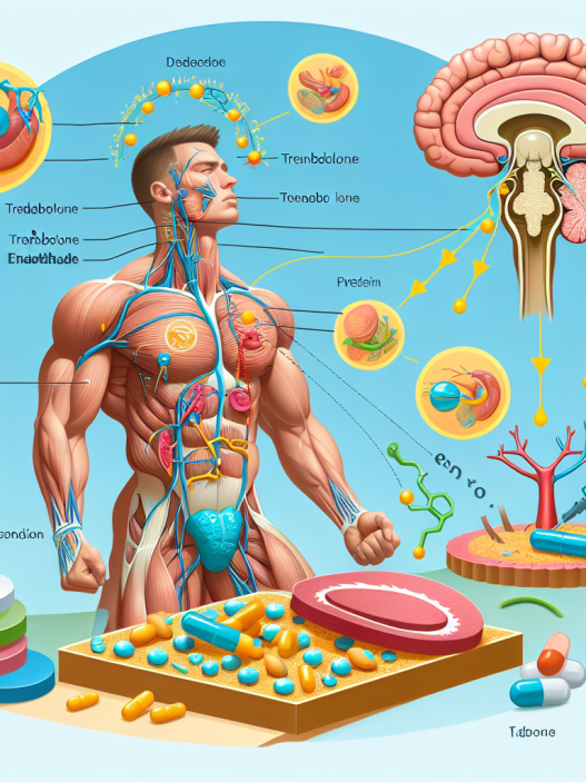 Trenbolone Enantato e la sua azione sul sistema endocrino