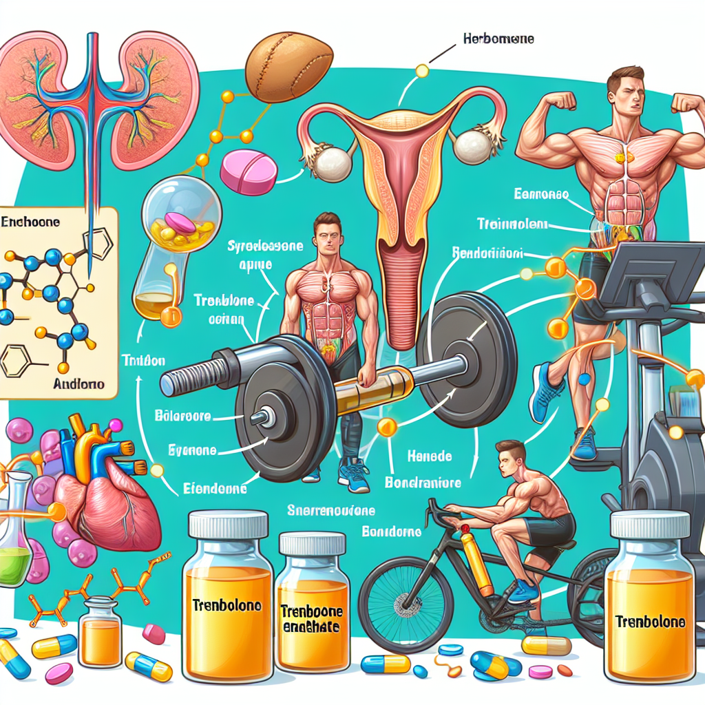 Trenbolone Enantato e la sua azione sul sistema endocrino