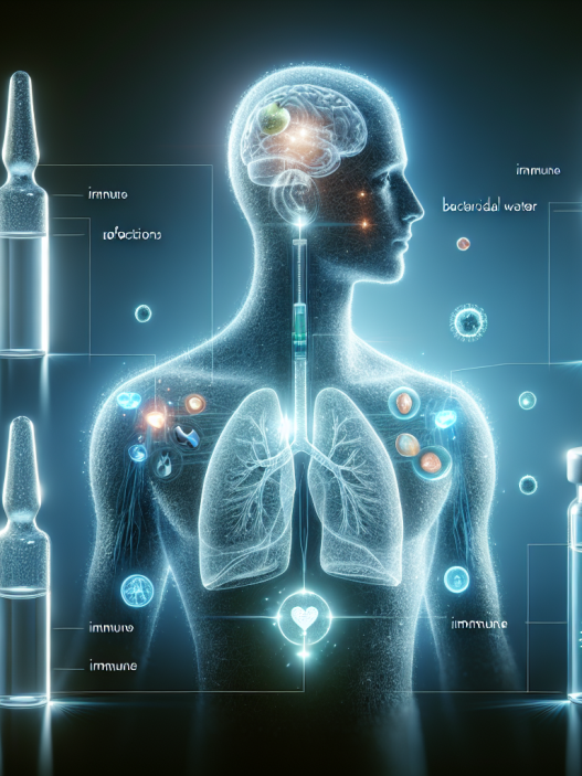 Acqua battericida per iniezioni e la sua influenza sul sistema immunitario degli sportivi