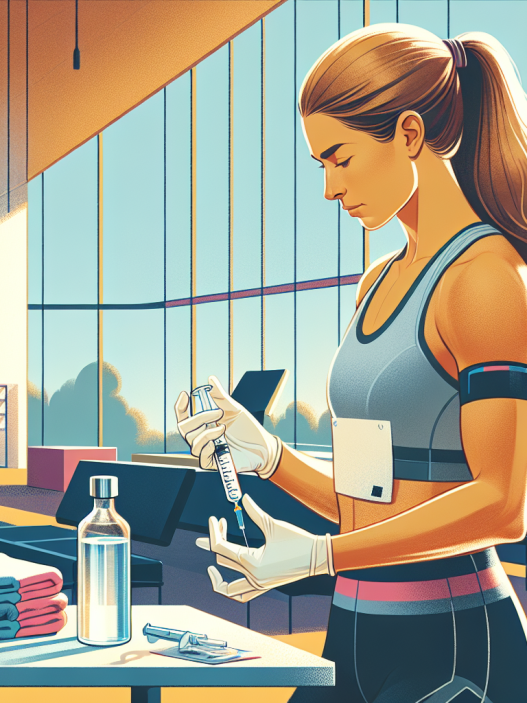 L'uso corretto dell'acqua battericida per iniezioni nella preparazione atletica