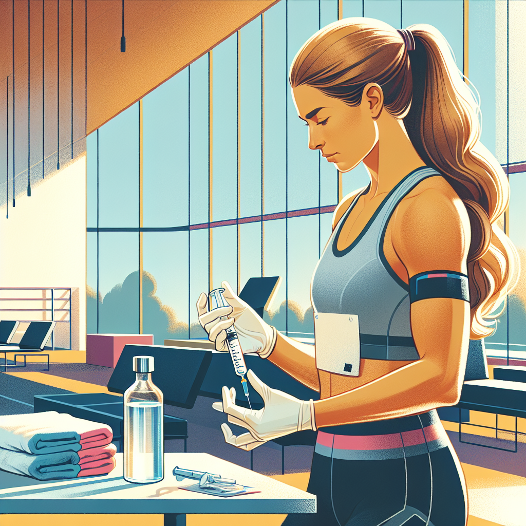 L'uso corretto dell'acqua battericida per iniezioni nella preparazione atletica